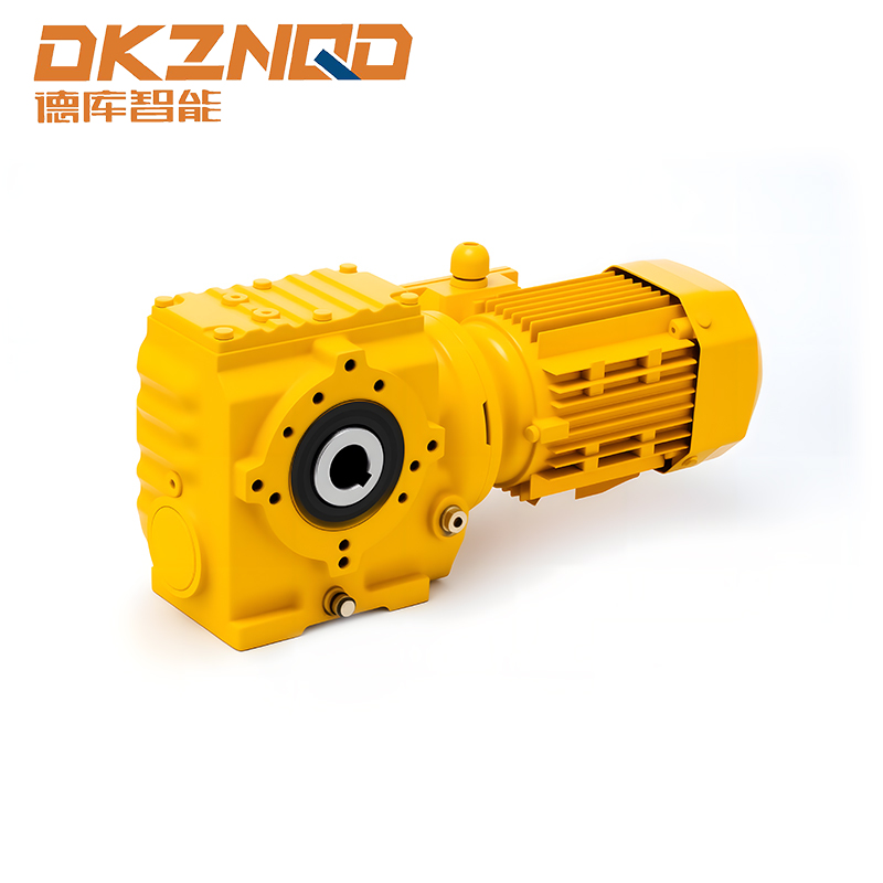 Peredam Gear Helical-Worm yang dipasang bebibir