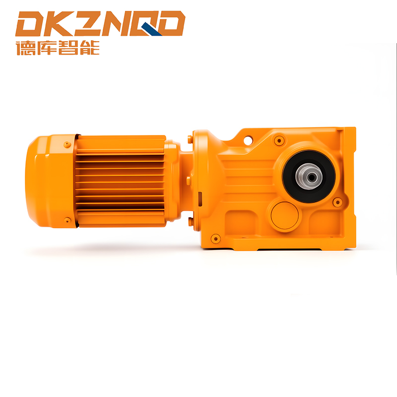 Motor Gear Heliks-Serong Kelajuan Keluaran Aci Pepejal Siri K
