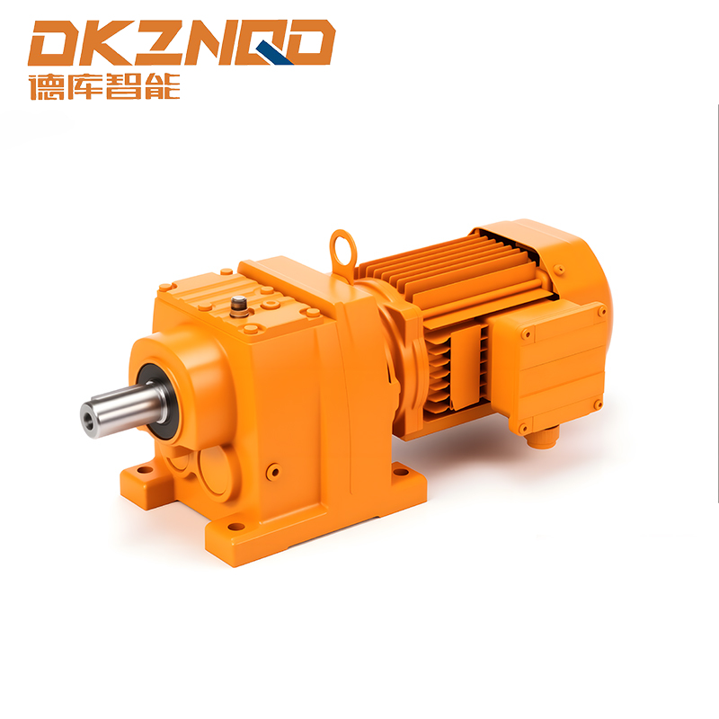 Pengurangan Kelajuan Gear Helical-Worm Siri R