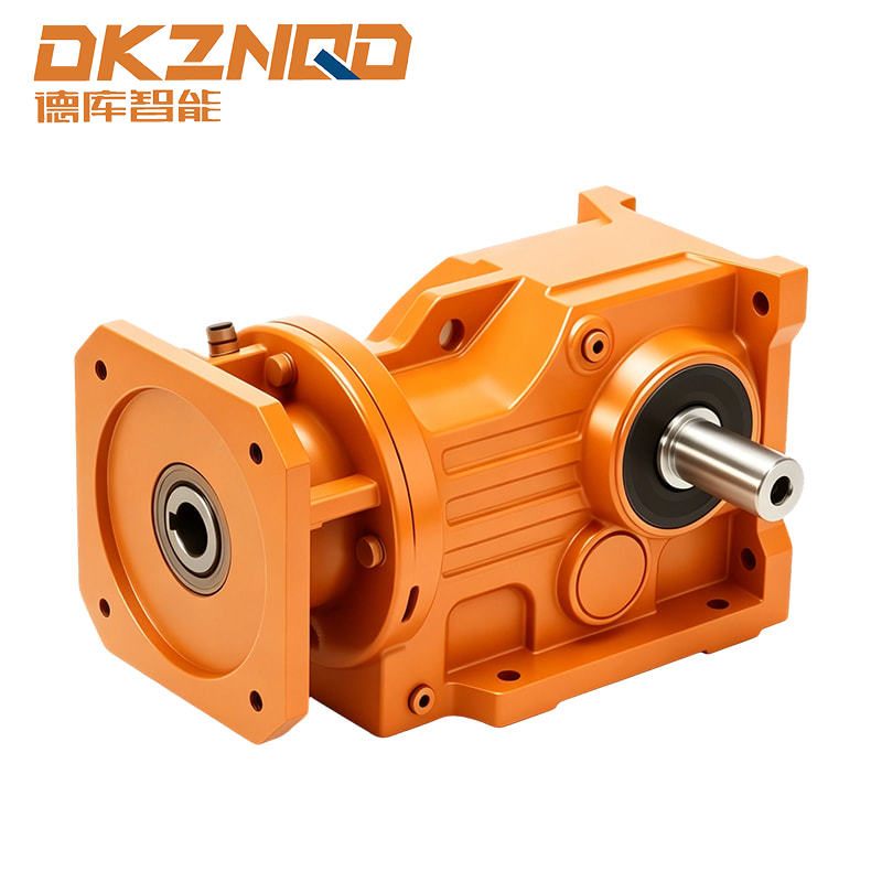 K Series Motor Gear Helical-bevel yang dipasang di kaki